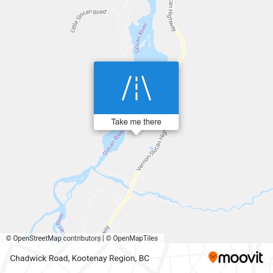 Chadwick Road map