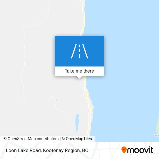 Loon Lake Road plan