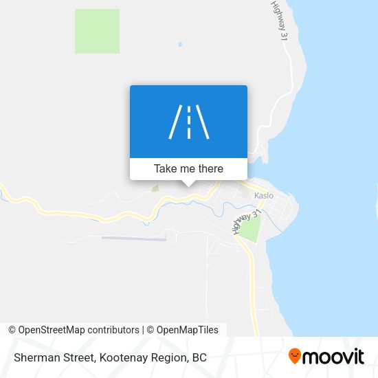 Sherman Street map