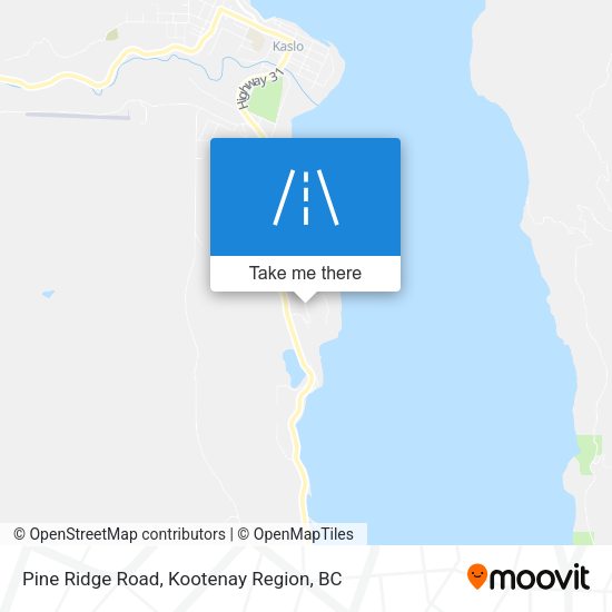 Pine Ridge Road plan