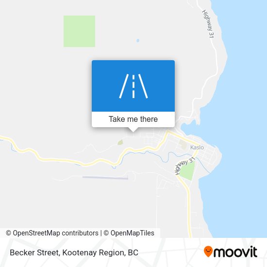 Becker Street map