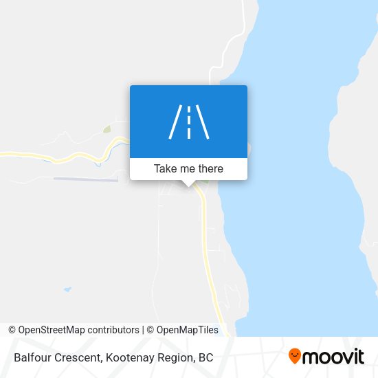 Balfour Crescent map