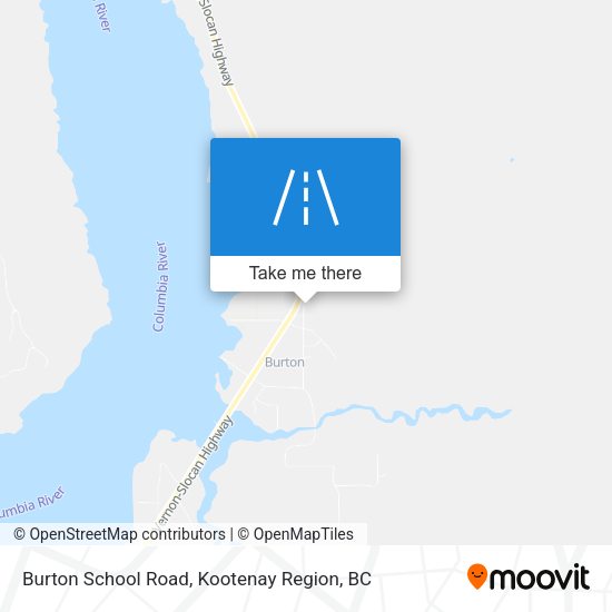 Burton School Road map