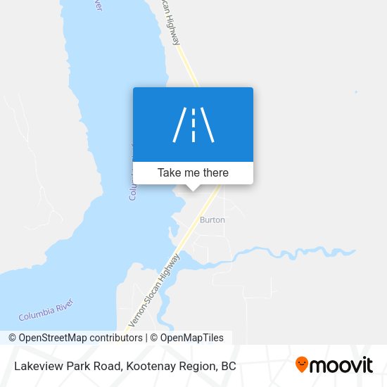 Lakeview Park Road map