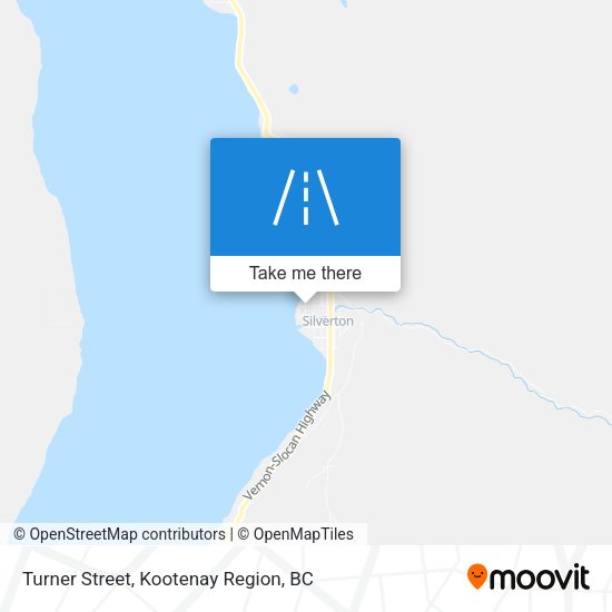 Turner Street map
