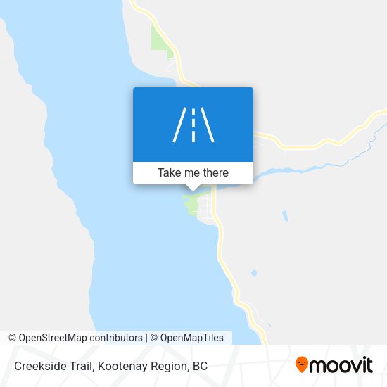 Creekside Trail map
