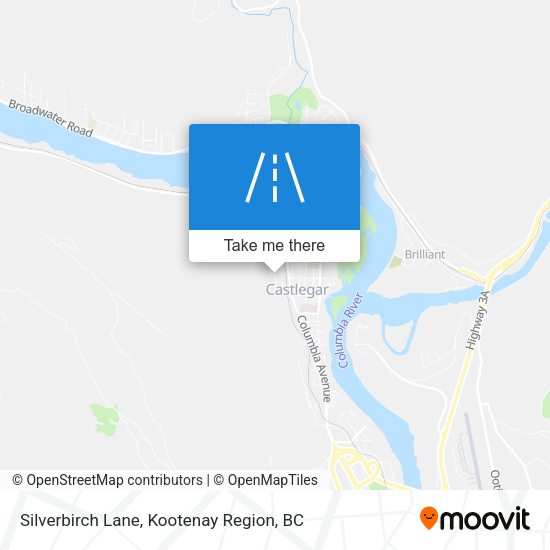 Silverbirch Lane map