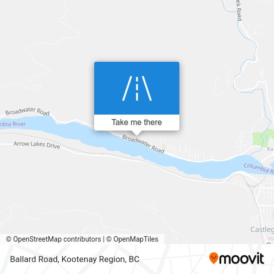 Ballard Road map