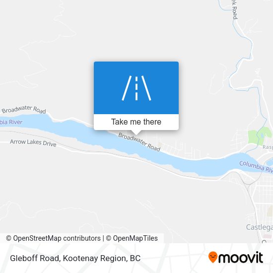 Gleboff Road plan