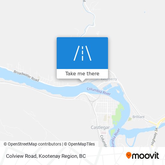 Colview Road map