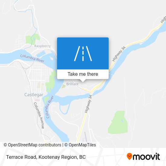 Terrace Road map