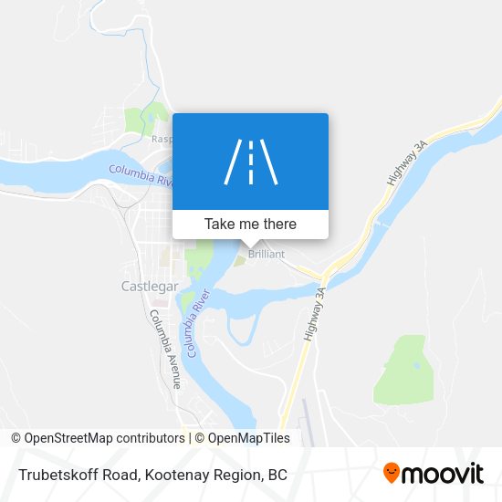 Trubetskoff Road plan