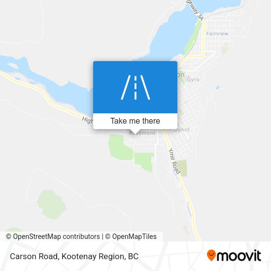 Carson Road plan