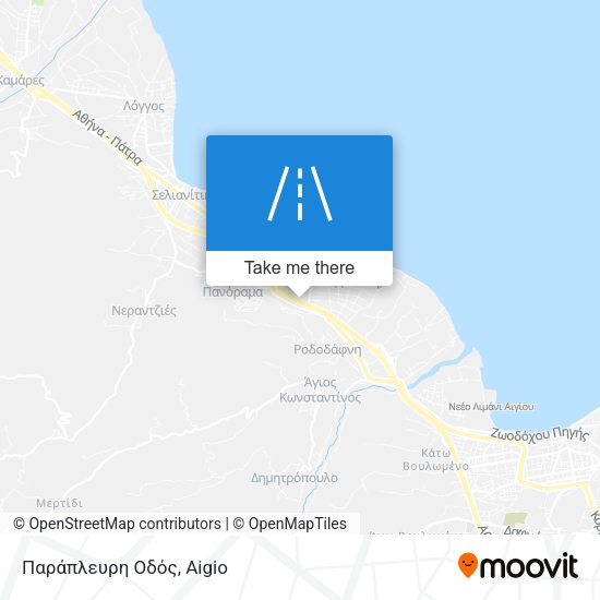 Παράπλευρη Οδός map