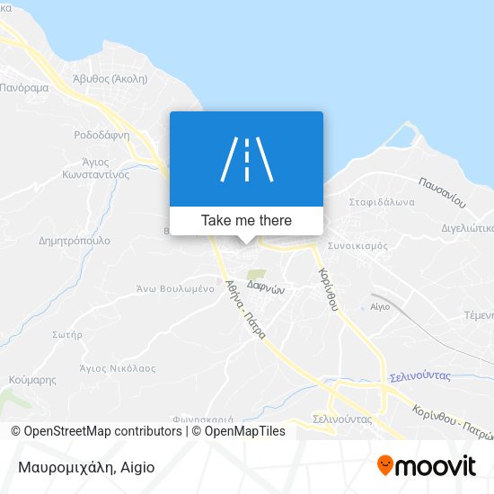 Μαυρομιχάλη map