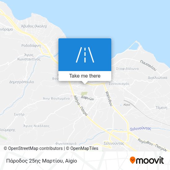 Πάροδος 25ης Μαρτίου map