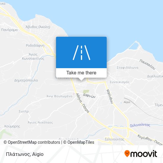 Πλάτωνος map