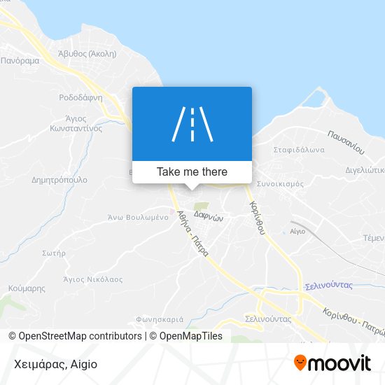 Χειμάρας map