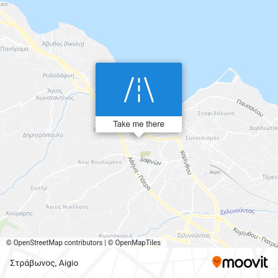 Στράβωνος map