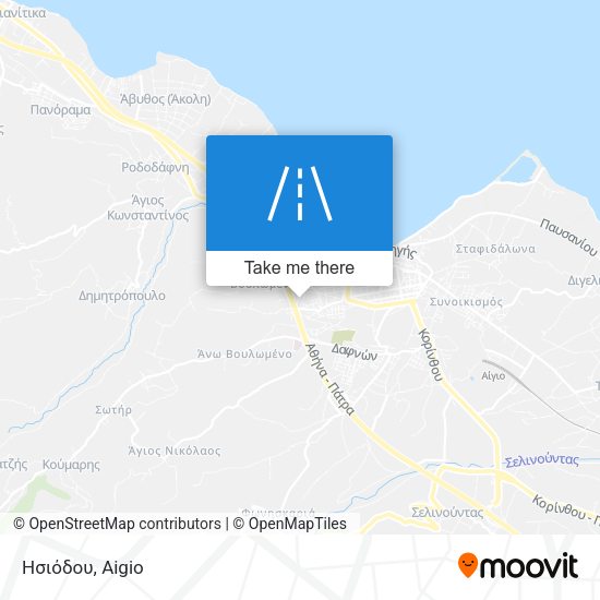 Ησιόδου map