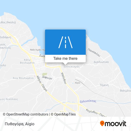 Πυθαγόρα map