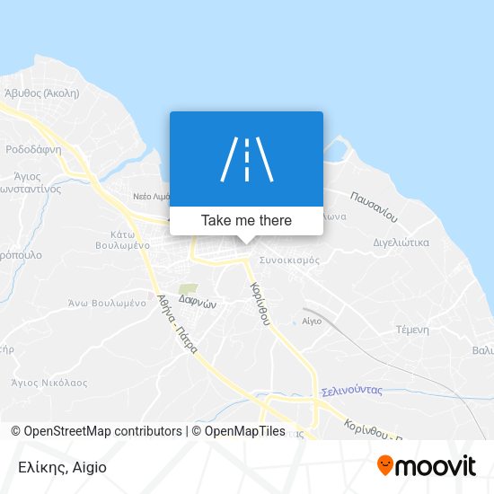 Ελίκης map