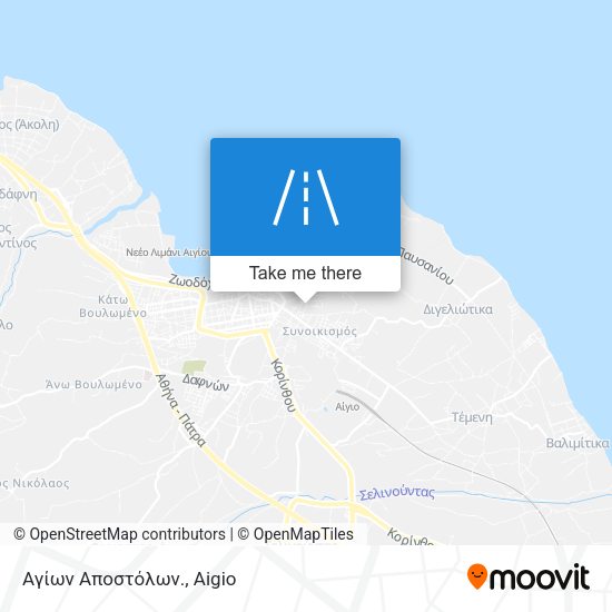 Αγίων Αποστόλων. map