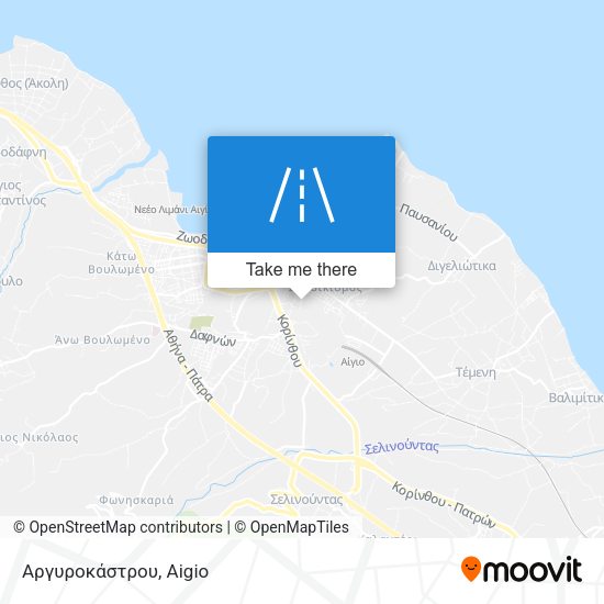 Αργυροκάστρου map