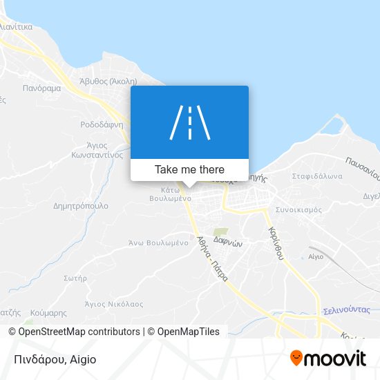 Πινδάρου map