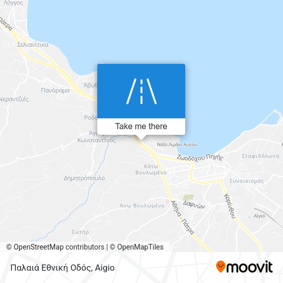 Παλαιά Εθνική Οδός map