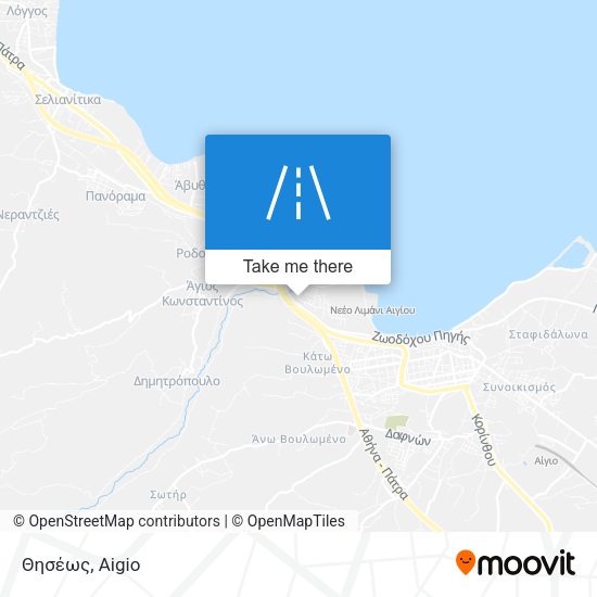 Θησέως map