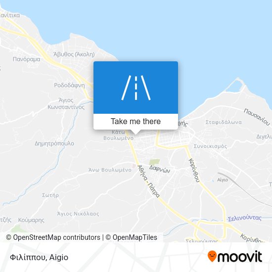 Φιλίππου map