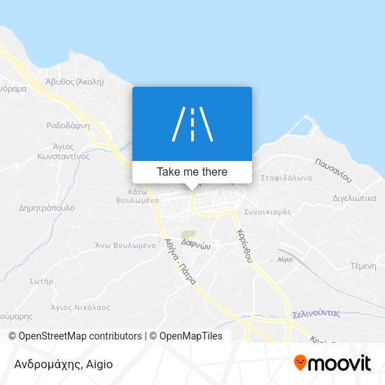 Ανδρομάχης map