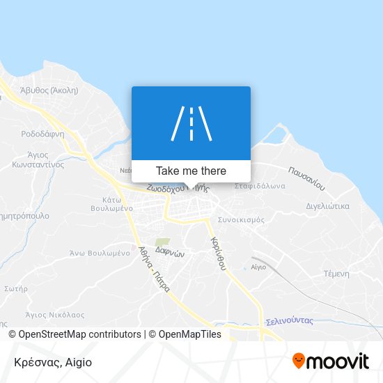 Κρέσνας map