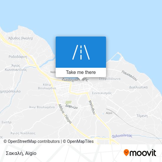Σακαλή map