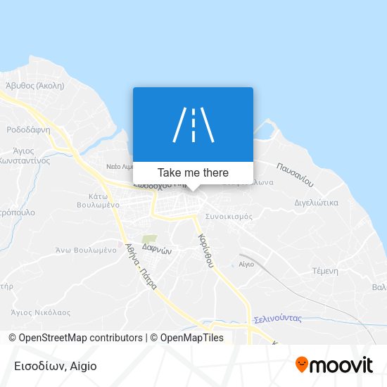 Εισοδίων map