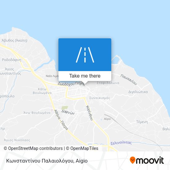 Κωνσταντίνου Παλαιολόγου map