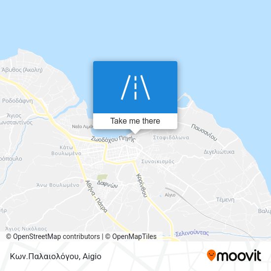 Κων.Παλαιολόγου map