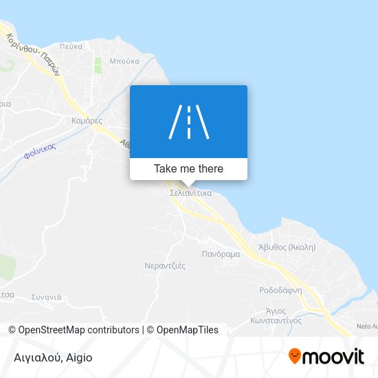Αιγιαλού map