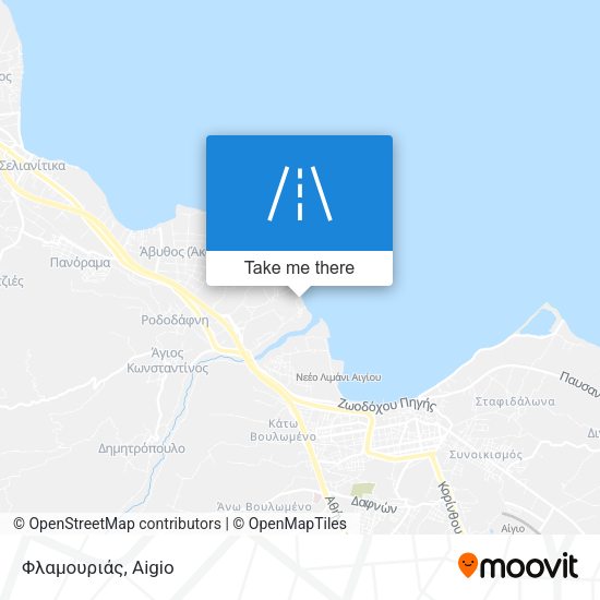 Φλαμουριάς map