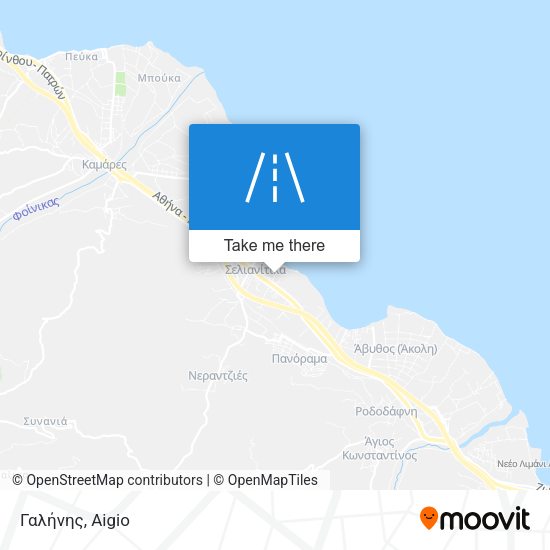 Γαλήνης map