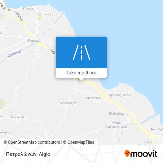 Πετραλώνων map