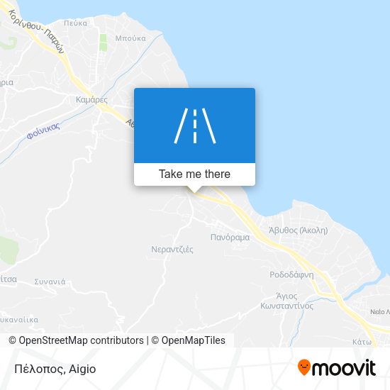 Πέλοπος map