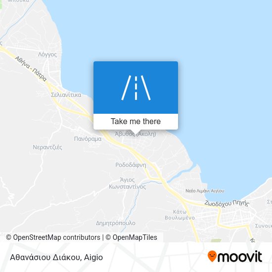 Αθανάσιου Διάκου map