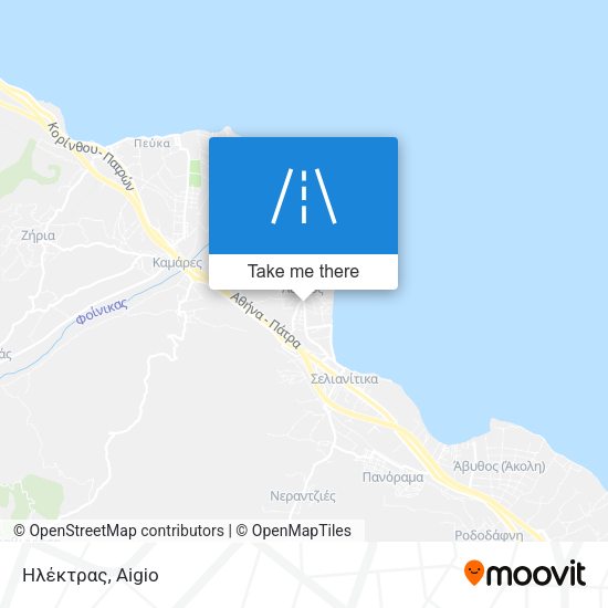 Ηλέκτρας map