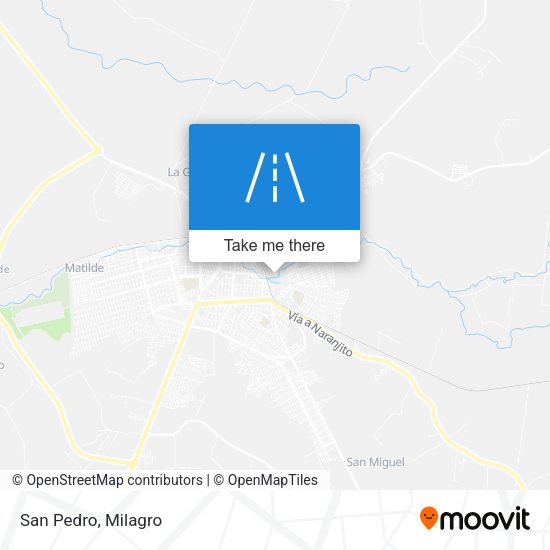 Mapa de San Pedro