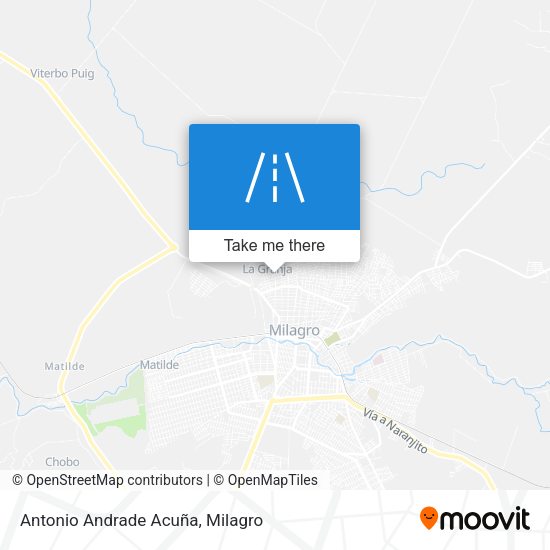 Antonio Andrade Acuña map