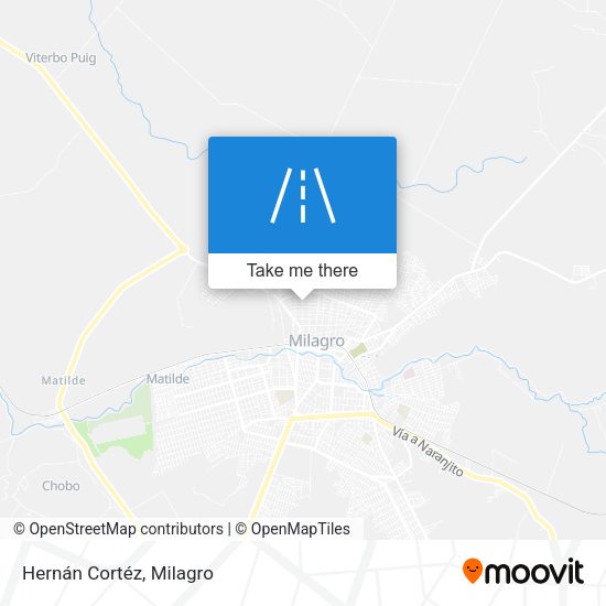 Hernán Cortéz map