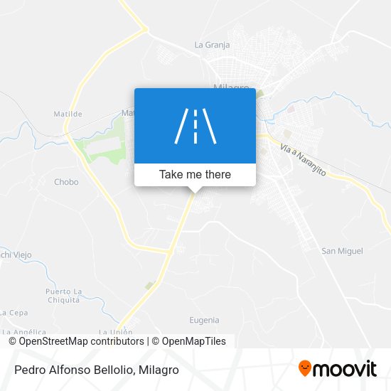 Pedro Alfonso Bellolio map