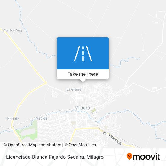 Licenciada Blanca Fajardo Secaira map